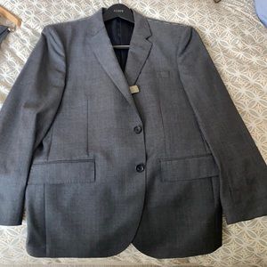 J Crew charcoal suit